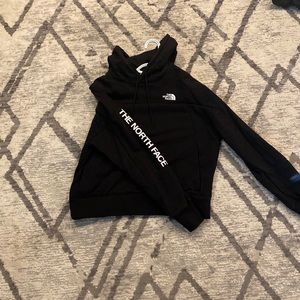 North Face cropped hoodie